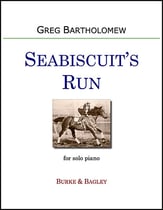 Seabiscuit's Run piano sheet music cover